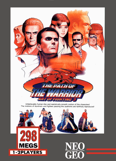 Cover of Art of Fighting 3: The Path of the Warrior