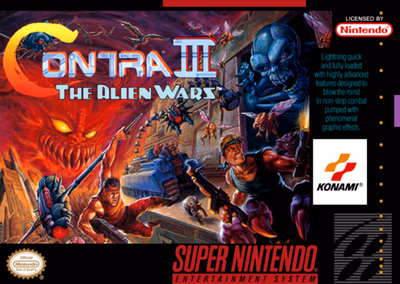 Cover of Contra III: The Alien Wars
