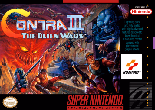 Contra III: The Alien Wars — Estados Unidos