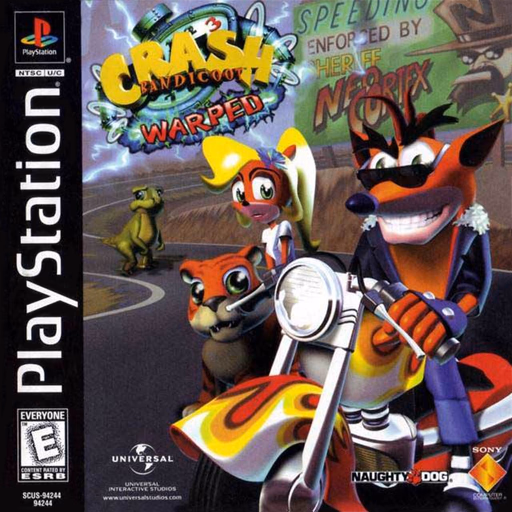 Crash Bandicoot: Warped — Estados Unidos
