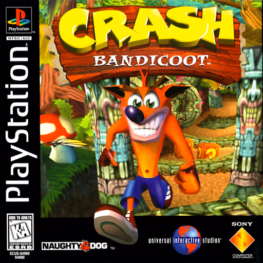 Crash Bandicoot — Estados Unidos