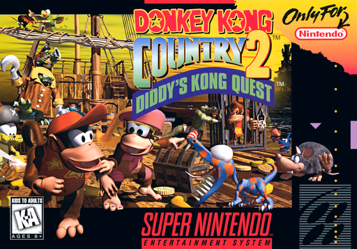 Donkey Kong Country 2: Diddy's Kong Quest — Estados Unidos