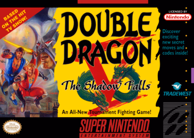 Cover of Double Dragon V - The Shadow Falls