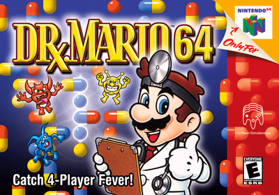 Cover of Dr. Mario 64