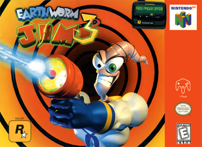 Cover of Earthworm Jim 3D