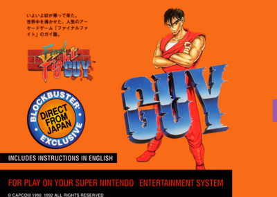 Cover of Final Fight Guy
