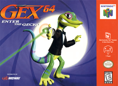 Cover of Gex 64: Enter the Gecko