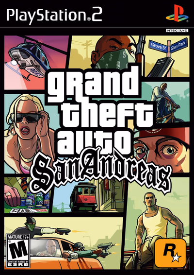 Cover of Grand Theft Auto: San Andreas