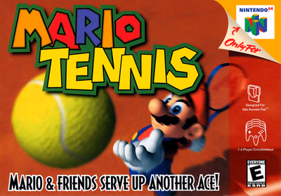 Cover of Mario Tennis