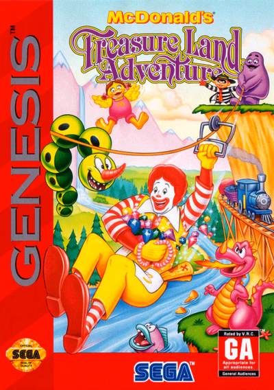 Cover of McDonald's Treasure Land Adventure