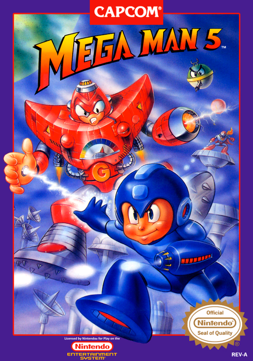 Mega Man 5 — Estados Unidos