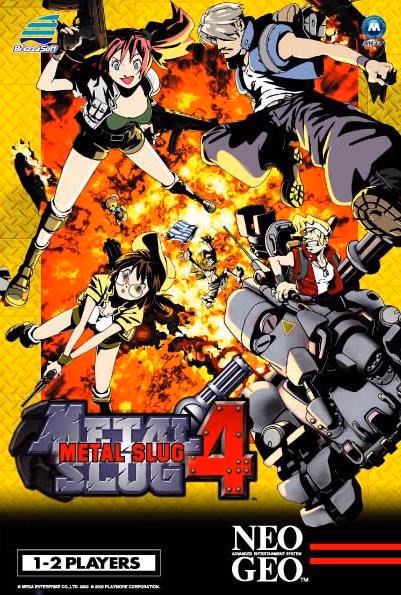 Metal Slug 4 — MVS · Arcade