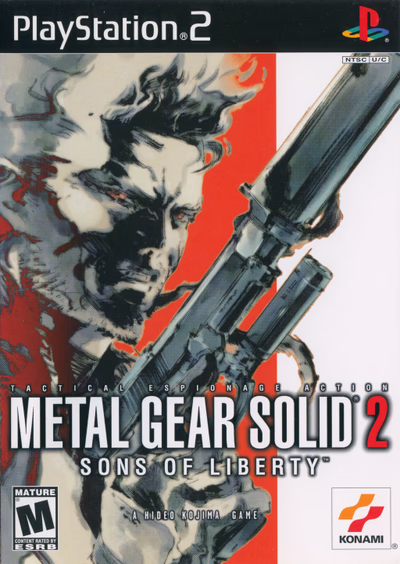 Cover of Metal Gear Solid 2 - Sons of Liberty