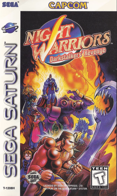 Cover of Night Warriors: Darkstalkers' Revenge