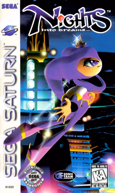Cover of NiGHTS into Dreams