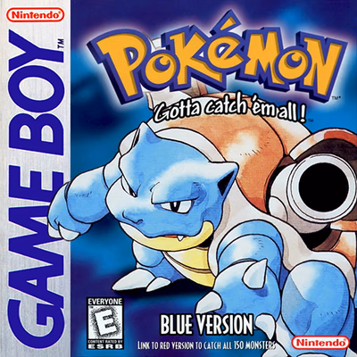 Cover of Pokémon Blue