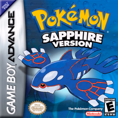 Cover of Pokémon Sapphire