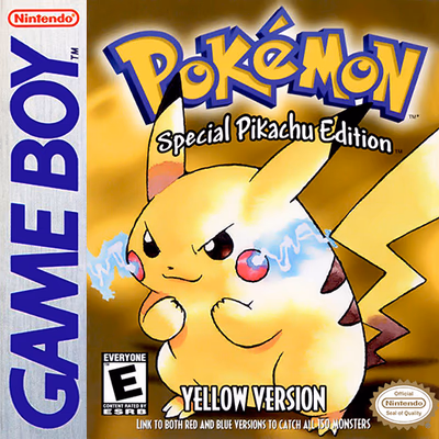 Cover of Pokémon Yellow