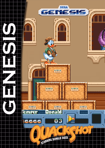 Cover of QuackShot Starring Donald Duck