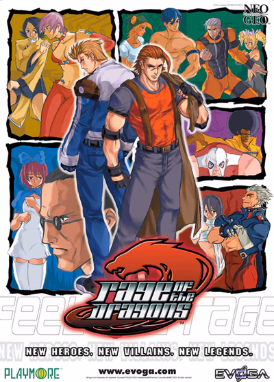 Cover of Rage of the Dragons