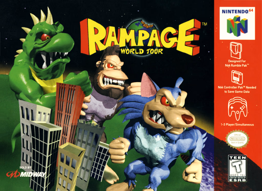 Rampage World Tour — Estados Unidos