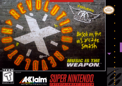 Cover of Revolution X