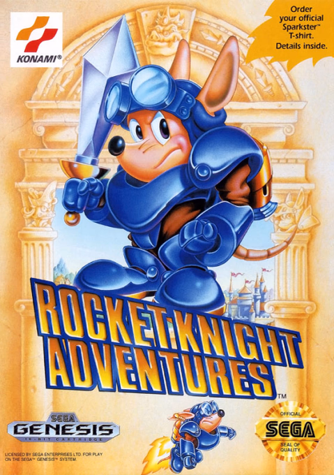 Rocket Knight Adventures — Estados Unidos
