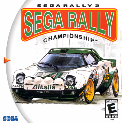 Cover of Sega Rally 2