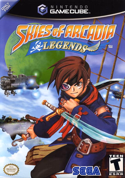Cover of Skies of Arcadia Legends