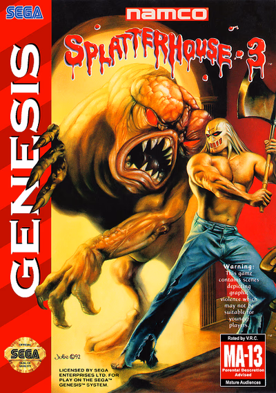 Cover of Splatterhouse 3