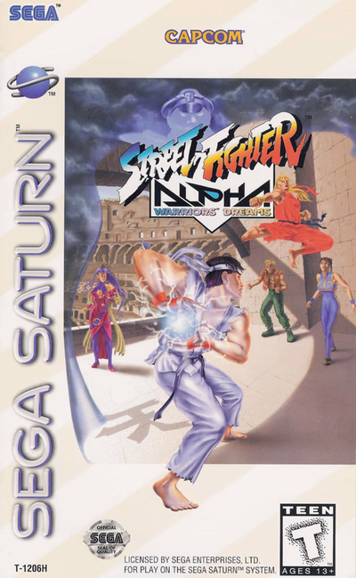 Cover of Street Fighter Alpha