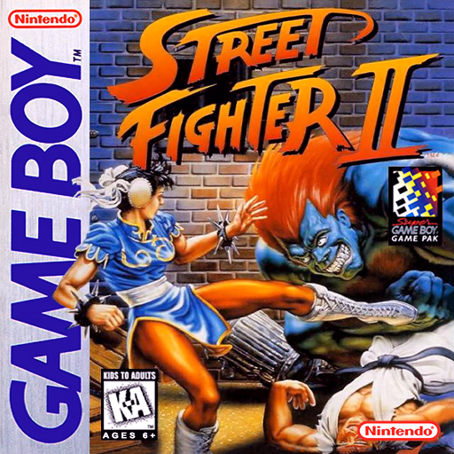 Street Fighter II (GB) — Estados Unidos
