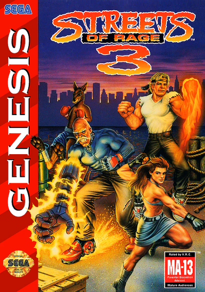 Cover of Streets of Rage 3
