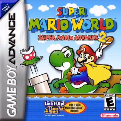 Cover of Super Mario Advance 2: Super Mario World
