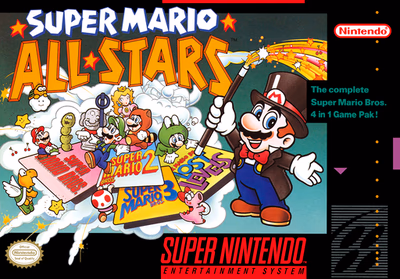 Cover of Super Mario All-Stars