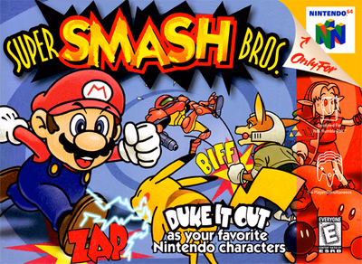 Cover of Super Smash Bros.