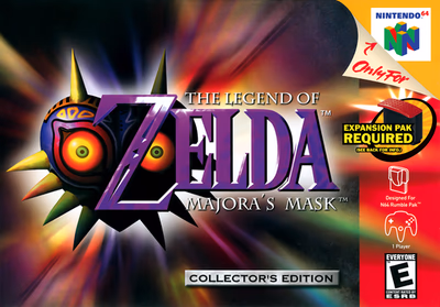 Cover of The Legend of Zelda: Majora's Mask