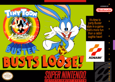 Cover of Tiny Toon Adventures: Buster Busts Loose!