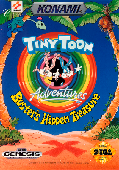 Cover of Tiny Toon Adventures: Buster's Hidden Treasure