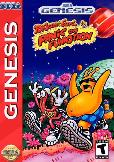 Cover of ToeJam & Earl in Panic on Funkotron