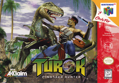 Cover of Turok: Dinosaur Hunter