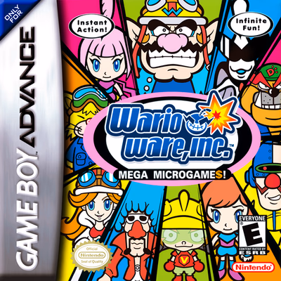 Cover of WarioWare, Inc.: Mega Microgame$!