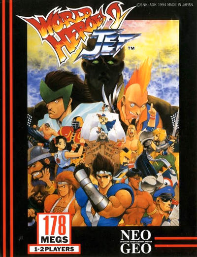 Cover of World Heroes 2 Jet