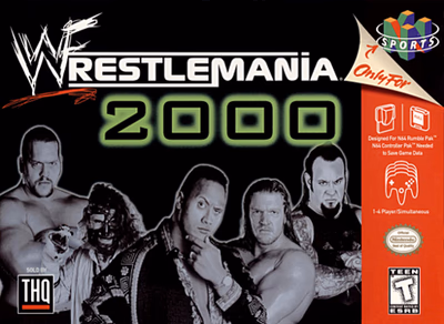 Cover of WWF WrestleMania 2000