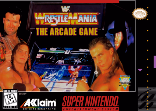 WWF WrestleMania - The Arcade Game — Estados Unidos